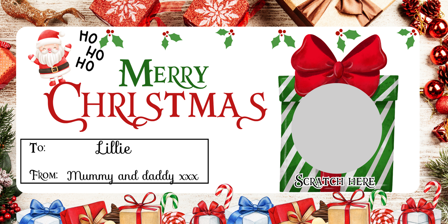 Christmas Scratch Voucher Surprise