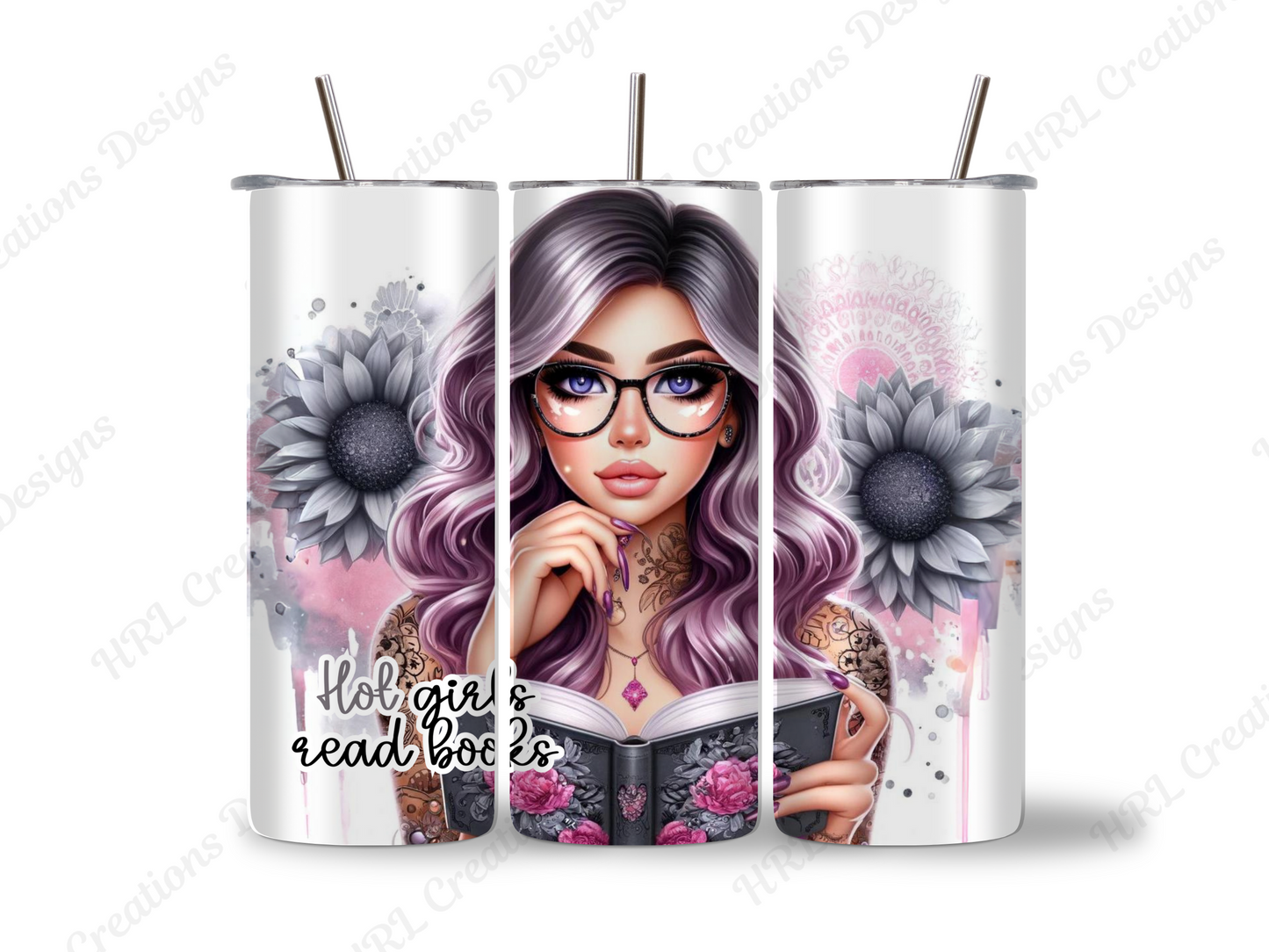 Hot girls read books