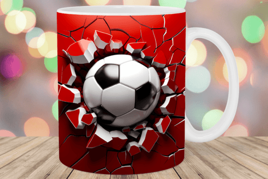 Football Smash Mug