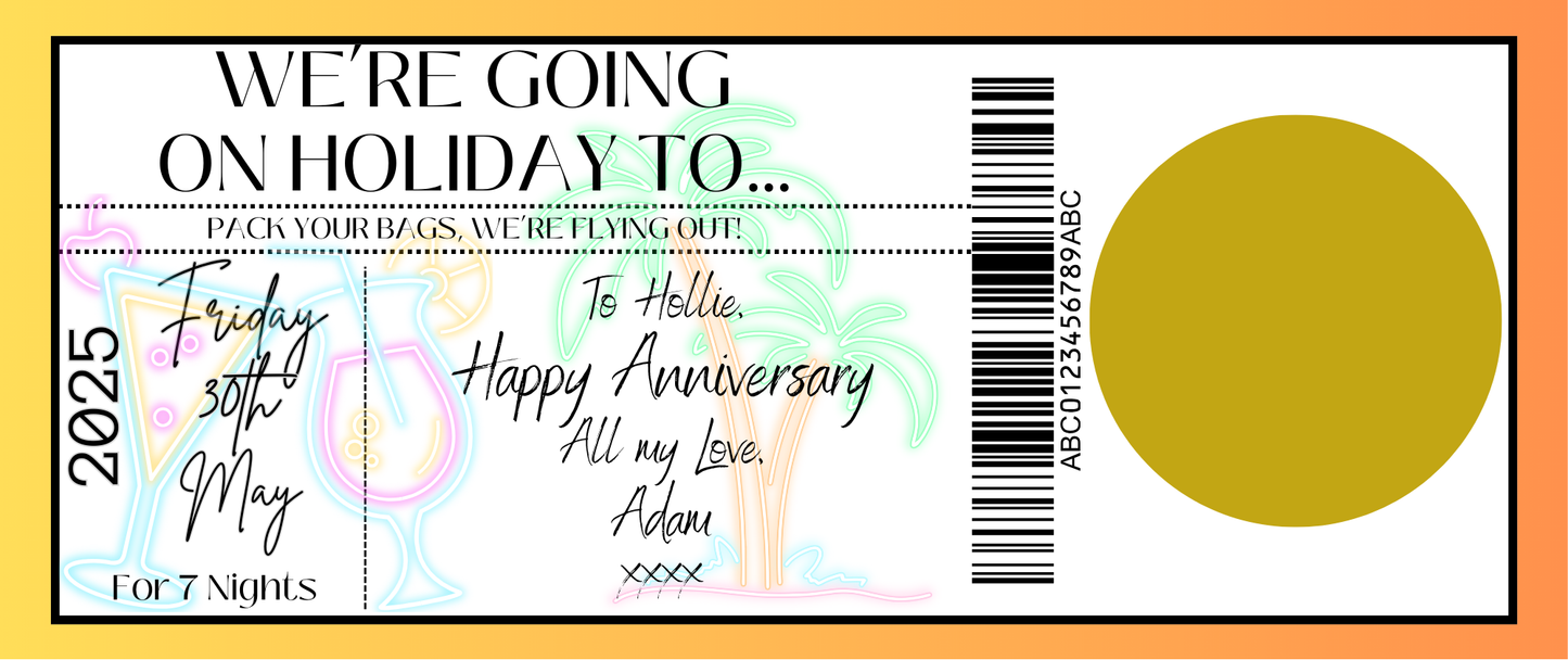 Scratch Surprise Ticket