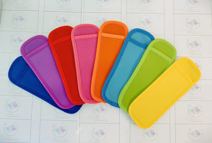 Reusable Ice pop holders