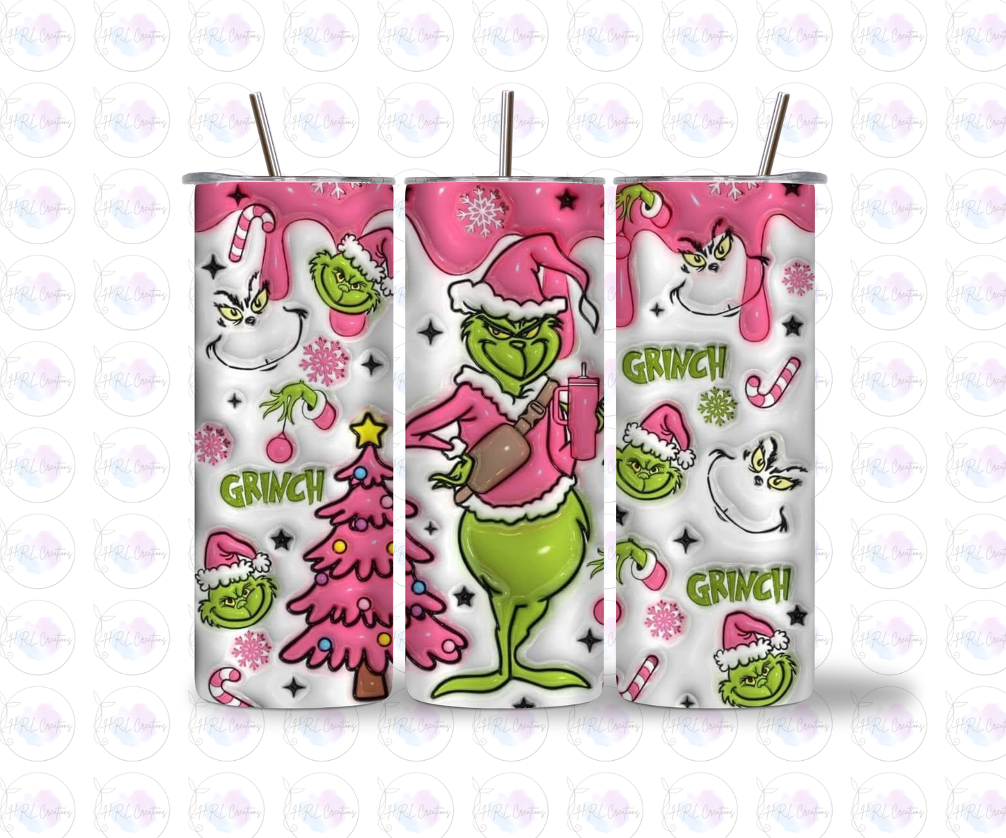 Pink Grinch 3D