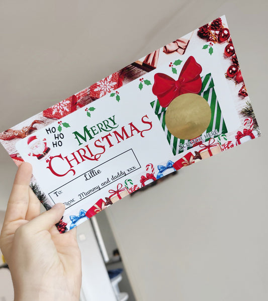 Christmas Scratch Voucher Surprise